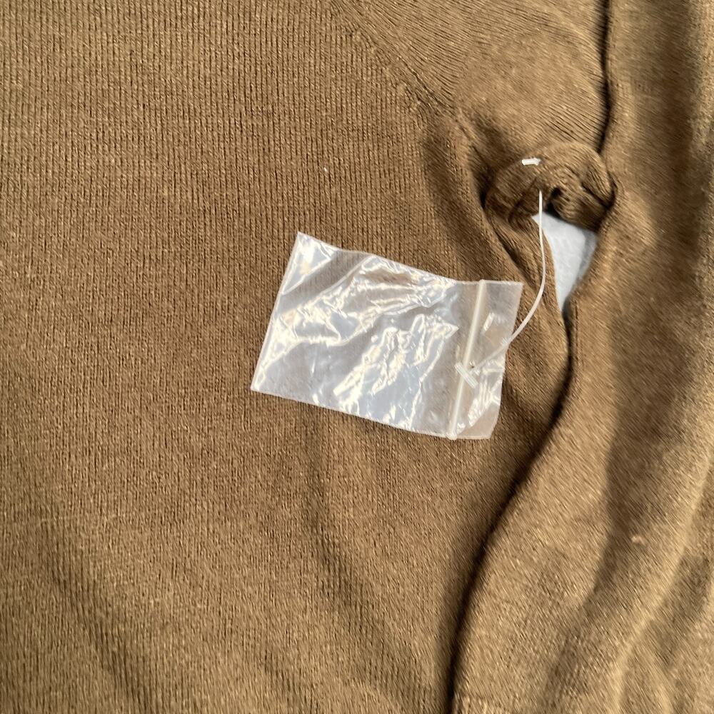 Canyon Ridge V Neck Sweater Brown Casual mens 4XL New Knit Pullover - Picture 3 of 13